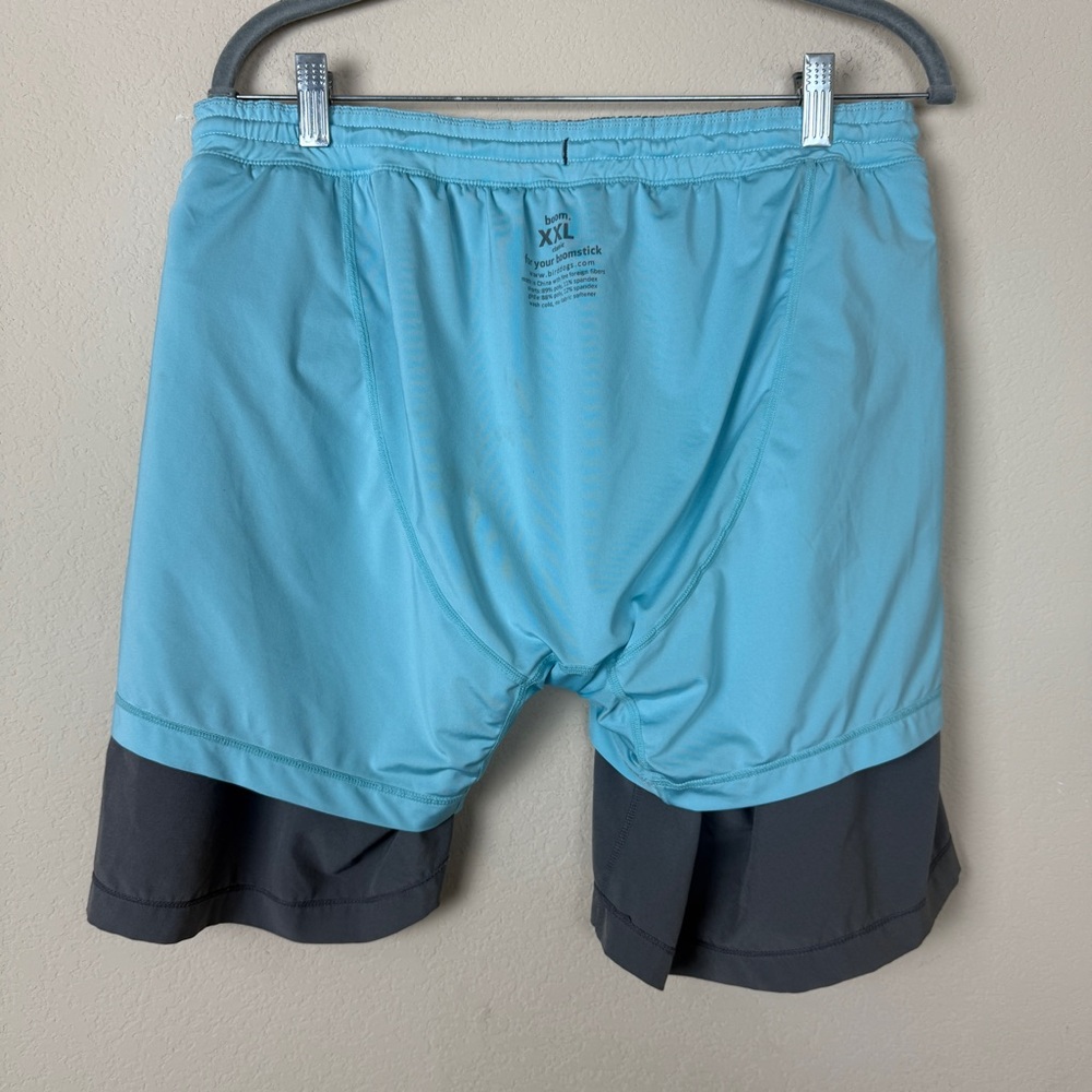 BIRDDOGS Dorito Corleone men’s lined gum shorts | XXL | Gray - Picture 9 of 10